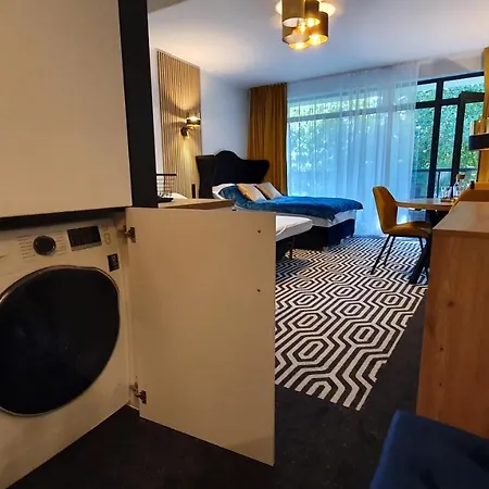Gold Horizon Solny Z Klimatyzacją I Garażem Apartament