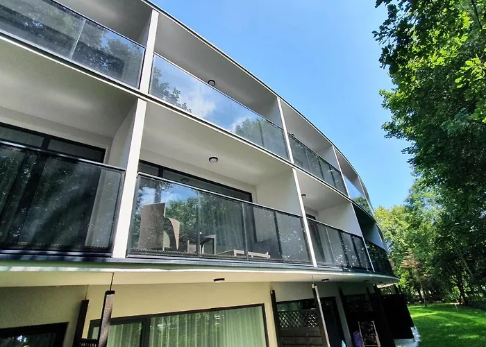 Gold Horizon Solny Z Klimatyzacją I Garażem Apartament