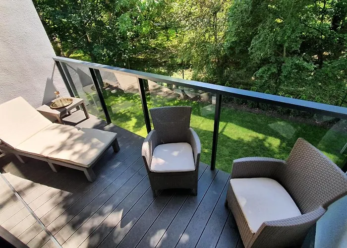 Apartament Gold Horizon Solny Z Klimatyzacją I Garażem *