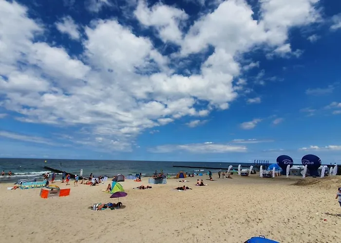 Apartament Gold Horizon Solny Z Klimatyzacją I Garażem Kołobrzeg