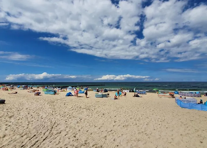 Gold Horizon Solny Z Klimatyzacją I Garażem Apartament