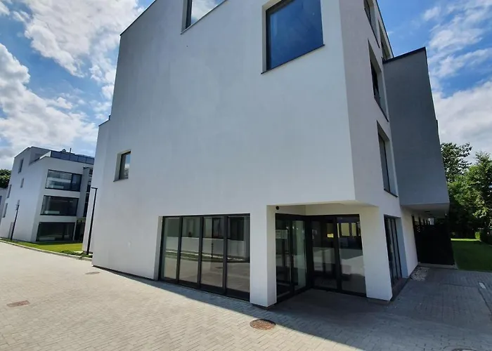 Gold Horizon Solny Z Klimatyzacją I Garażem Apartament *